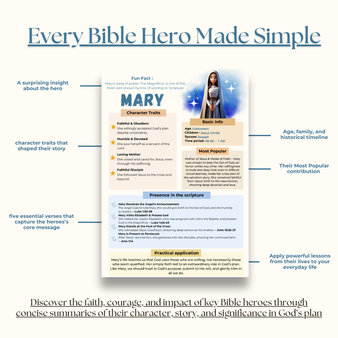 Heroes of Faith summaries (eBook)