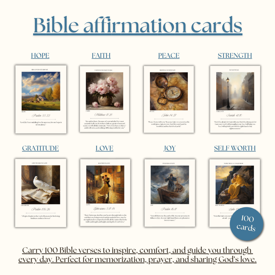Bible Affirmation Cards eBook