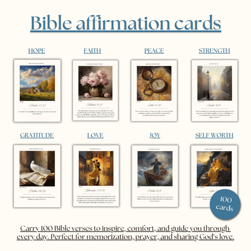 Bible Affirmation Cards eBook